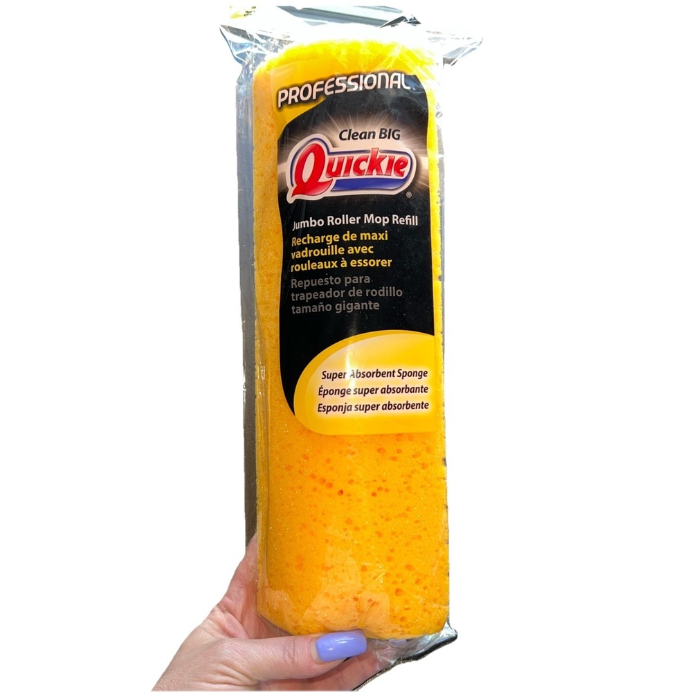 Quickie Professional Jumbo Roller Mop‎ Refill Type P  055/055B #0553 2013 Sealed